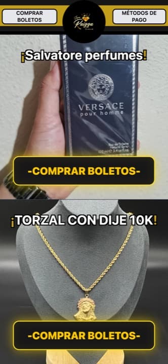 Página de rifa de joyasraizza hecha con Rifas MX