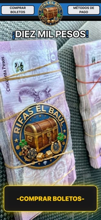 Página de rifa de rifaselbaul hecha con Rifas MX